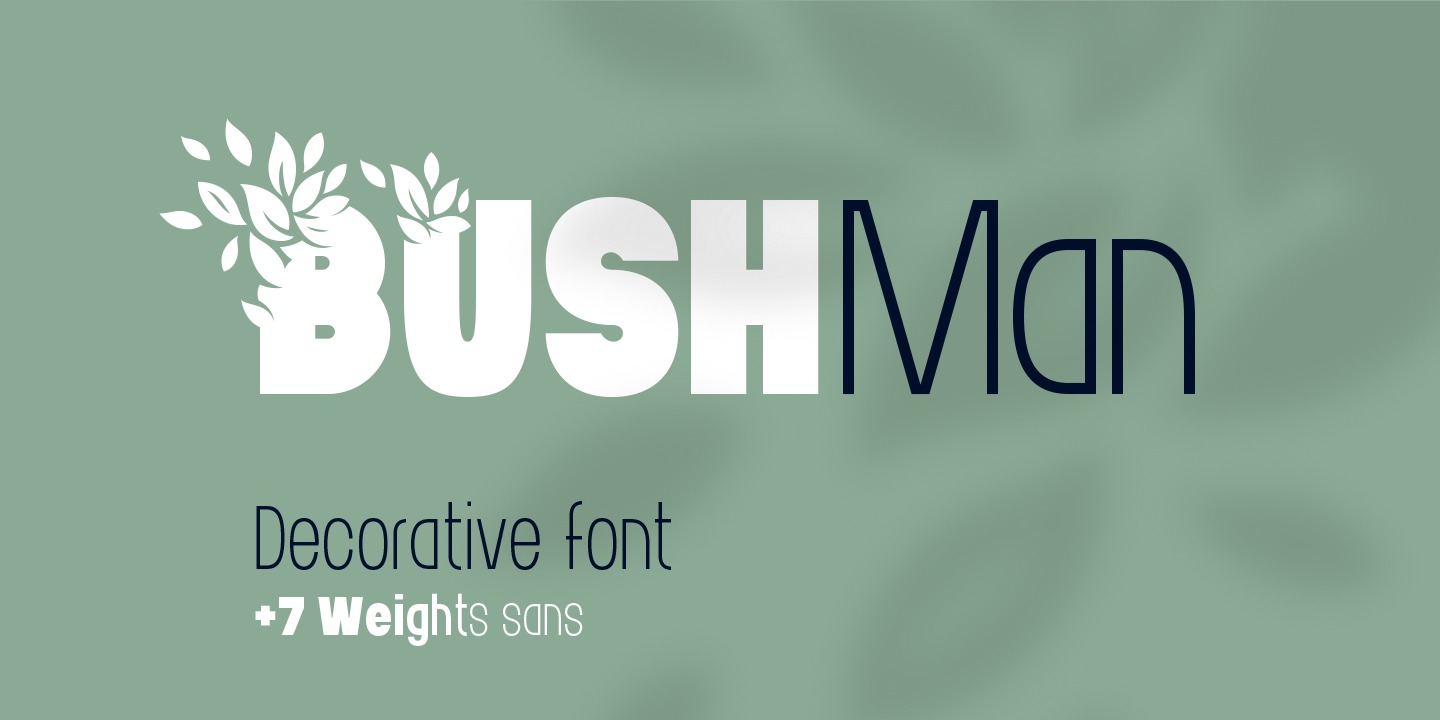 Bushman Font